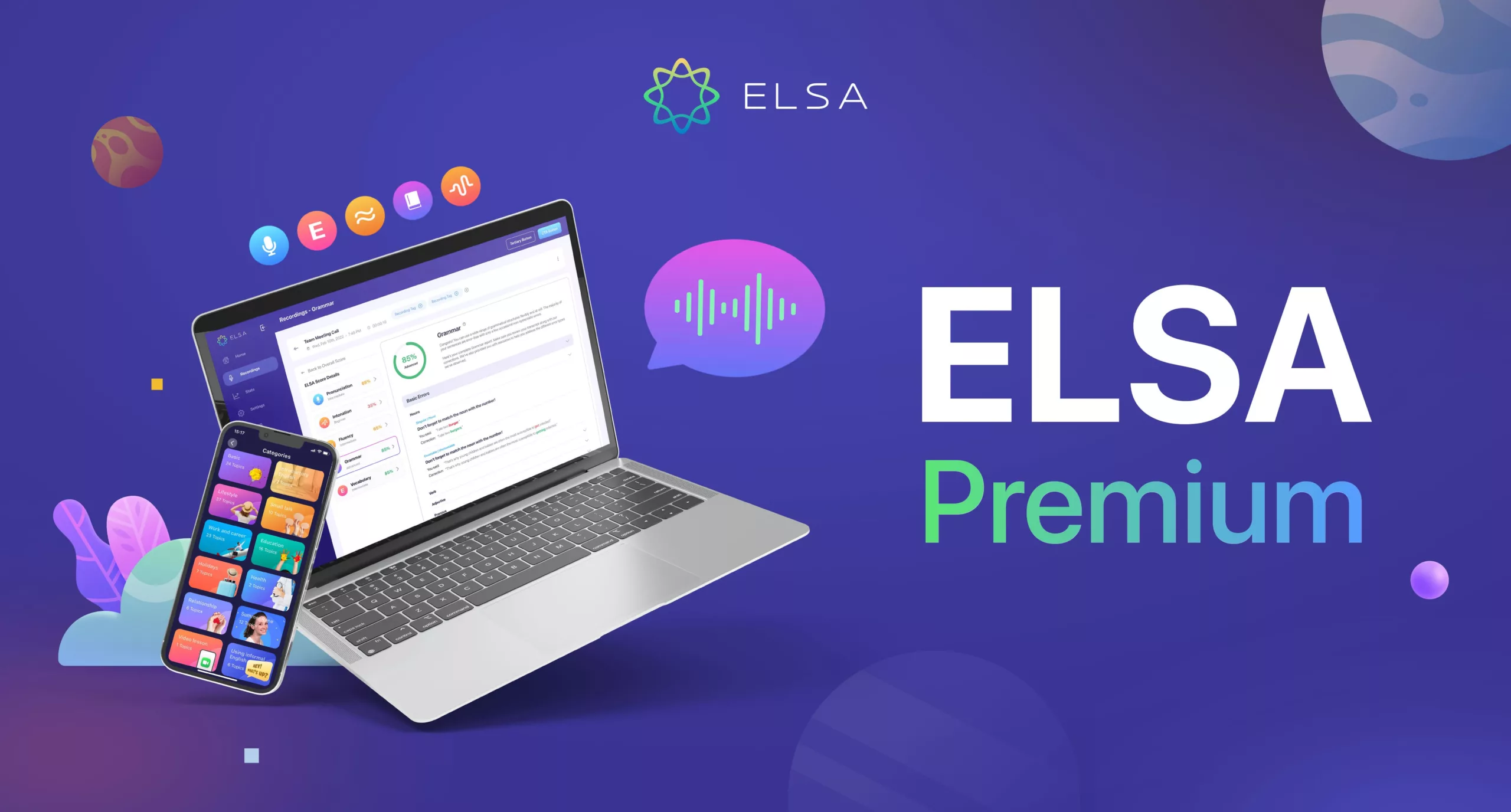 ELSA Speak Premium: Chinh Phục Tiếng Anh Giao Tiếp Không Còn Rào Cản ELSA Speak Premium: Chinh Phục Tiếng Anh Giao Tiếp Không Còn Rào Cản