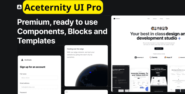 Aceternity UI Pro
