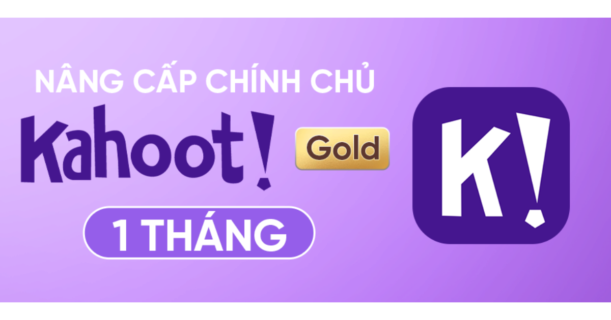 Kahoot Silver/Gold/One+ Tạo Quiz, Học Tập Tương Tác Không Giới Hạn Kahoot Silver/Gold/One+ Tạo Quiz, Học Tập Tương Tác Không Giới Hạn
