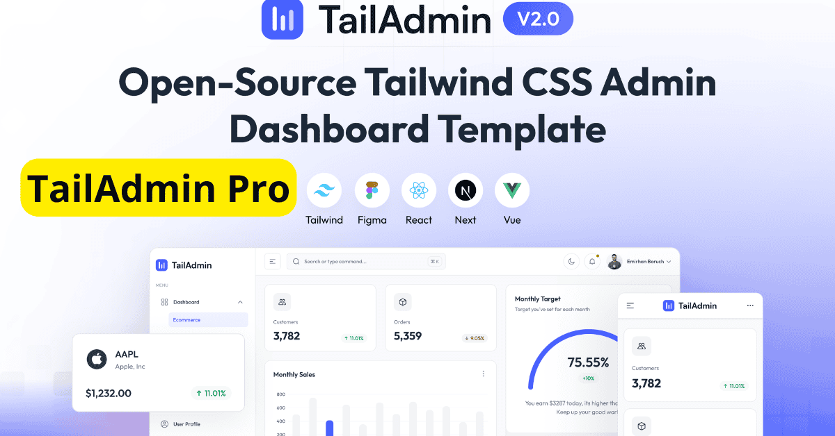 TailAdmin Pro TailAdmin Pro