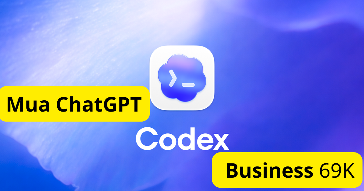 Tài khoản Codex Gói Business/Team giảm giá sâu Tài khoản Codex Gói Business/Team giảm giá sâu